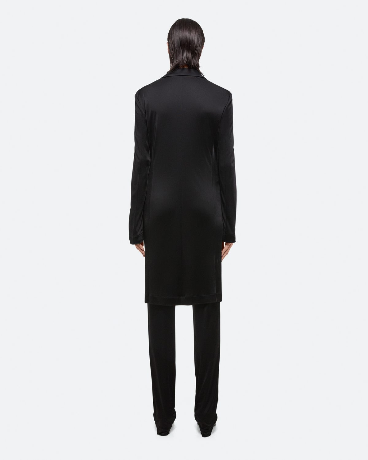 Helmut Lang Jersey Classic Coat | HELMUTLANG.COM