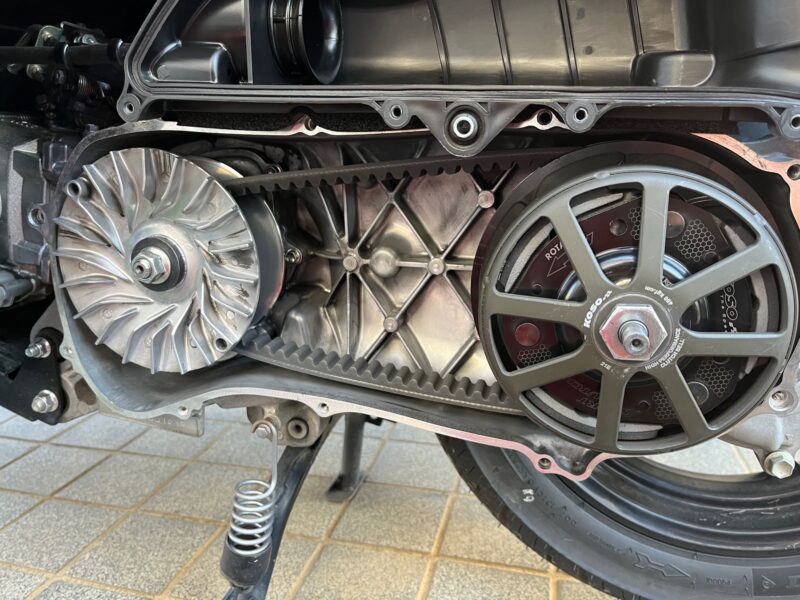 シグナスグリファス 冬仕様の駆動系にしてみる 22～23年バージョン