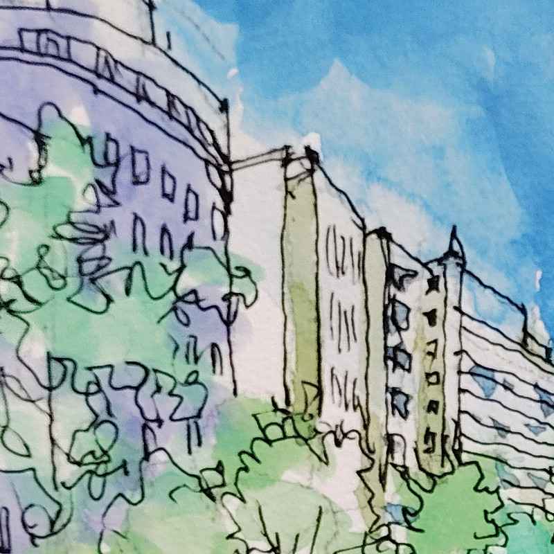 北海道札幌 絵画 販売 蒼い画廊(あおいがろう） 水彩 作品紹介