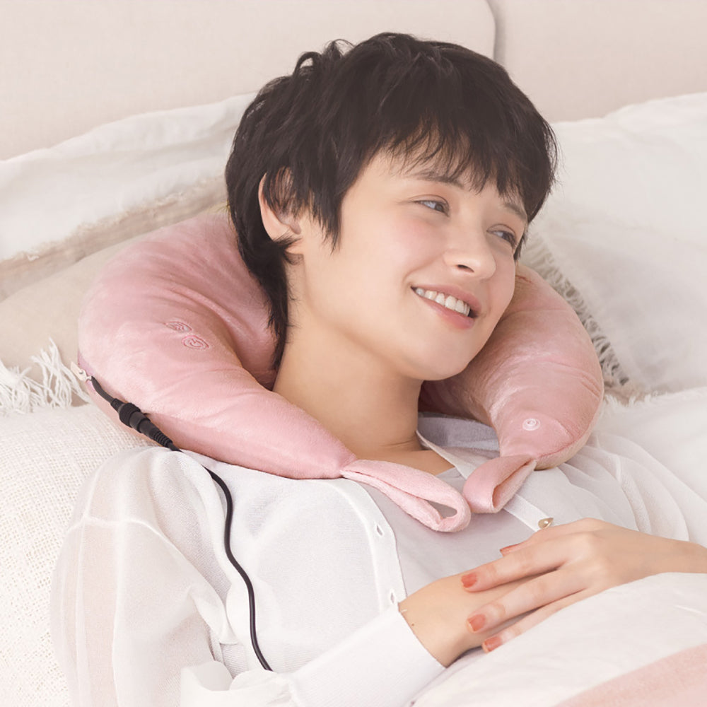 アテックスルルド ホットネックマッサージピロー(グレー) – AOYAMA