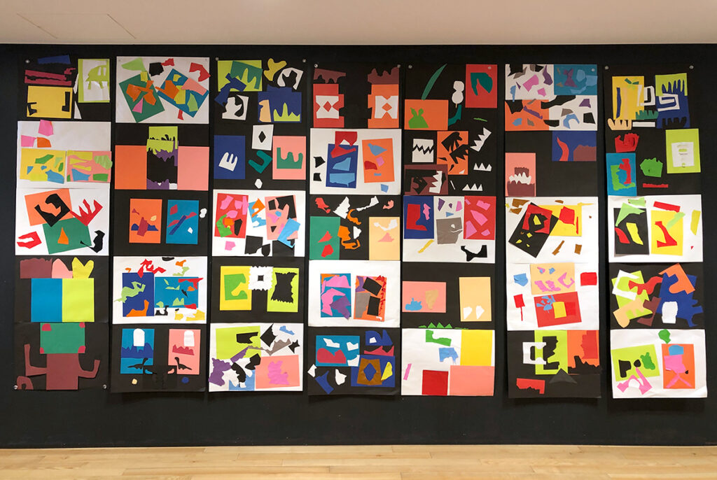 にじいろWS 2025-10月】マティスの切り絵から～切り絵あそび