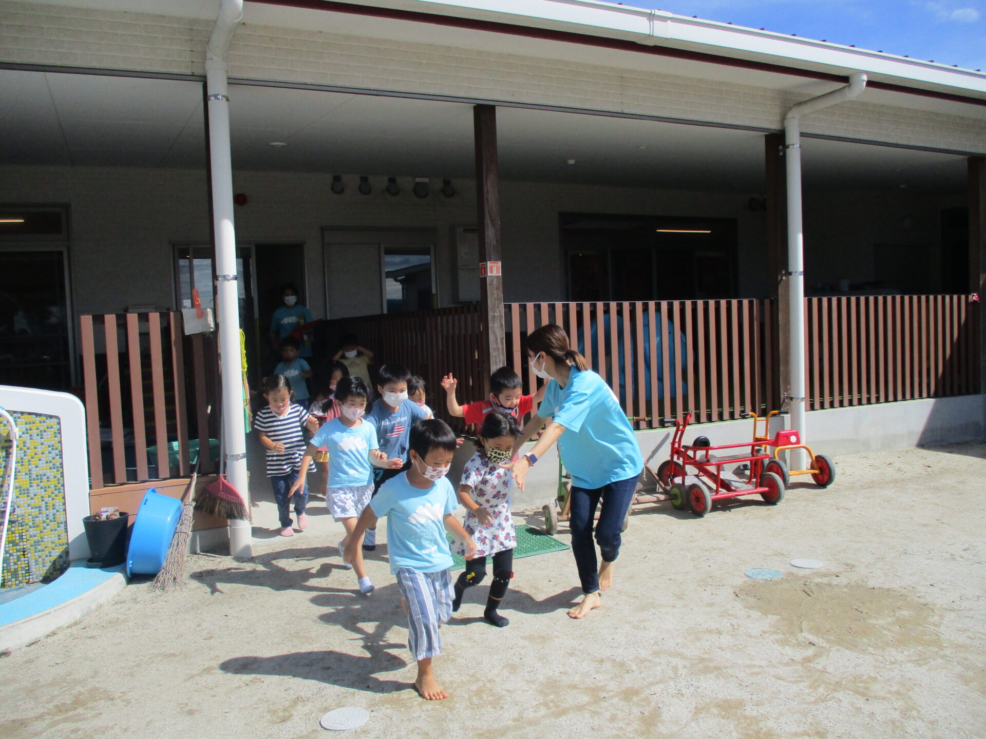 避難訓練🚒 - あおぞら保育園 - 熊本県菊陽町