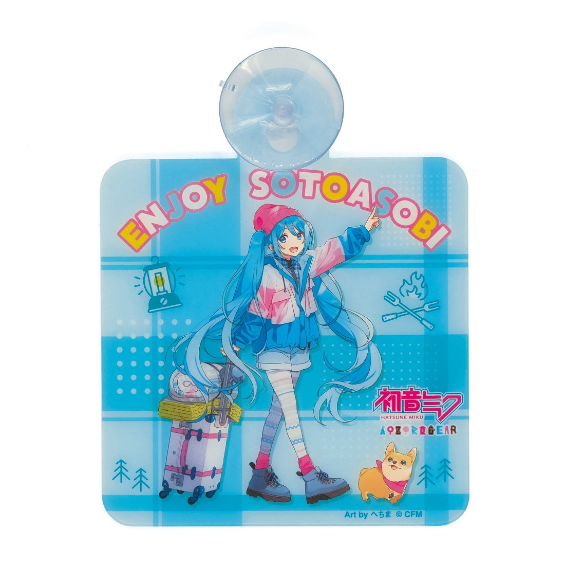 初音ミク×AOZORAGEAR カーサイン 通常頭身ver – AOZORAGEAR