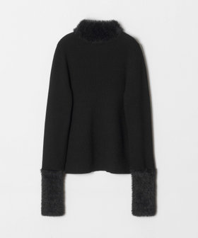 LOULOU WILLOUGHBY】ファーアクセントプルオーバー|allureville