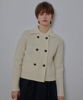 片畦ニットジャケット|allureville OFFICIAL SITE / ONLINE SHOP