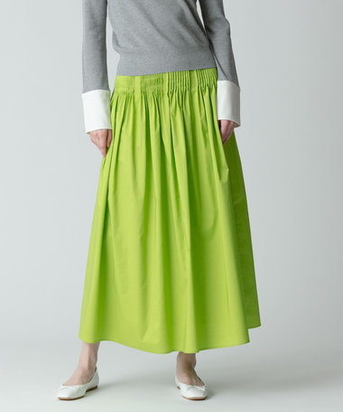 タフタピンタックギャザースカート|allureville OFFICIAL SITE