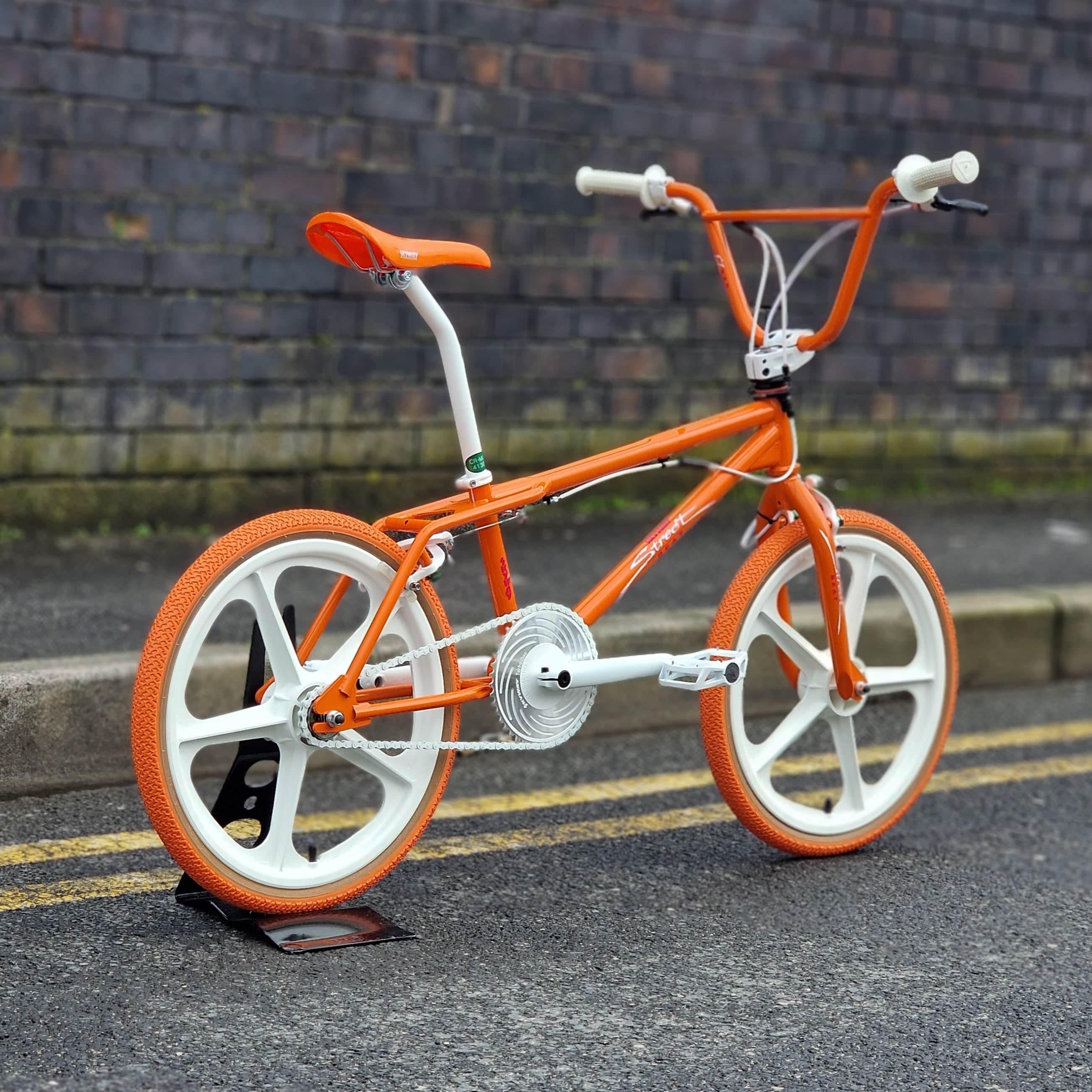 Skyway Street Beat Custom Old School BMX Bike Orange | Alans BMX