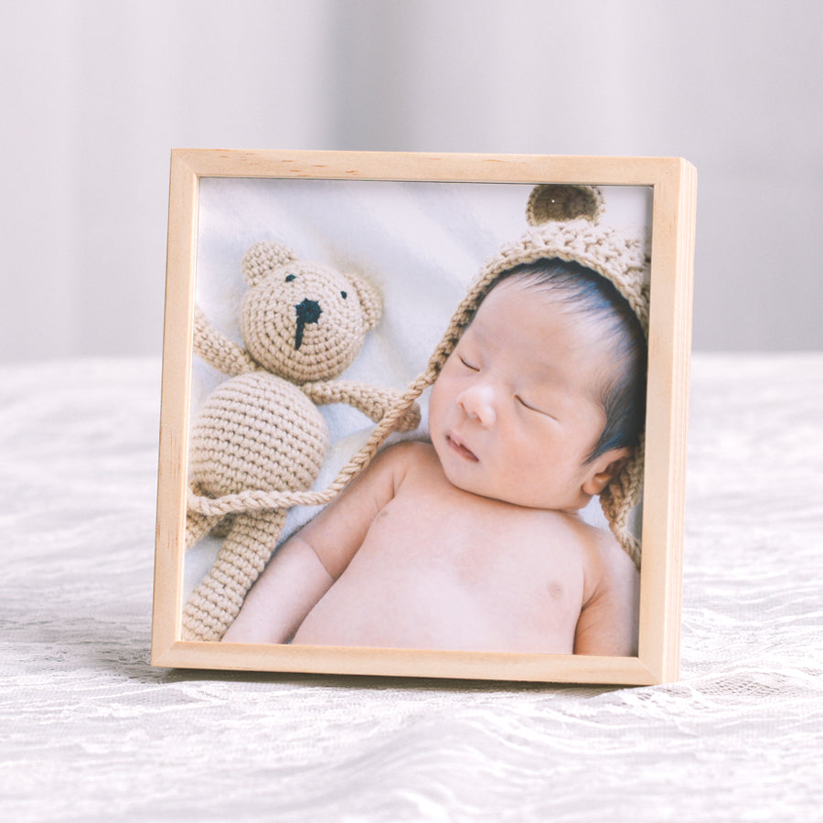 木製ムクフレーム【S】Z11/5×5 プレゼント 記念品 写真立て – 縁の選び