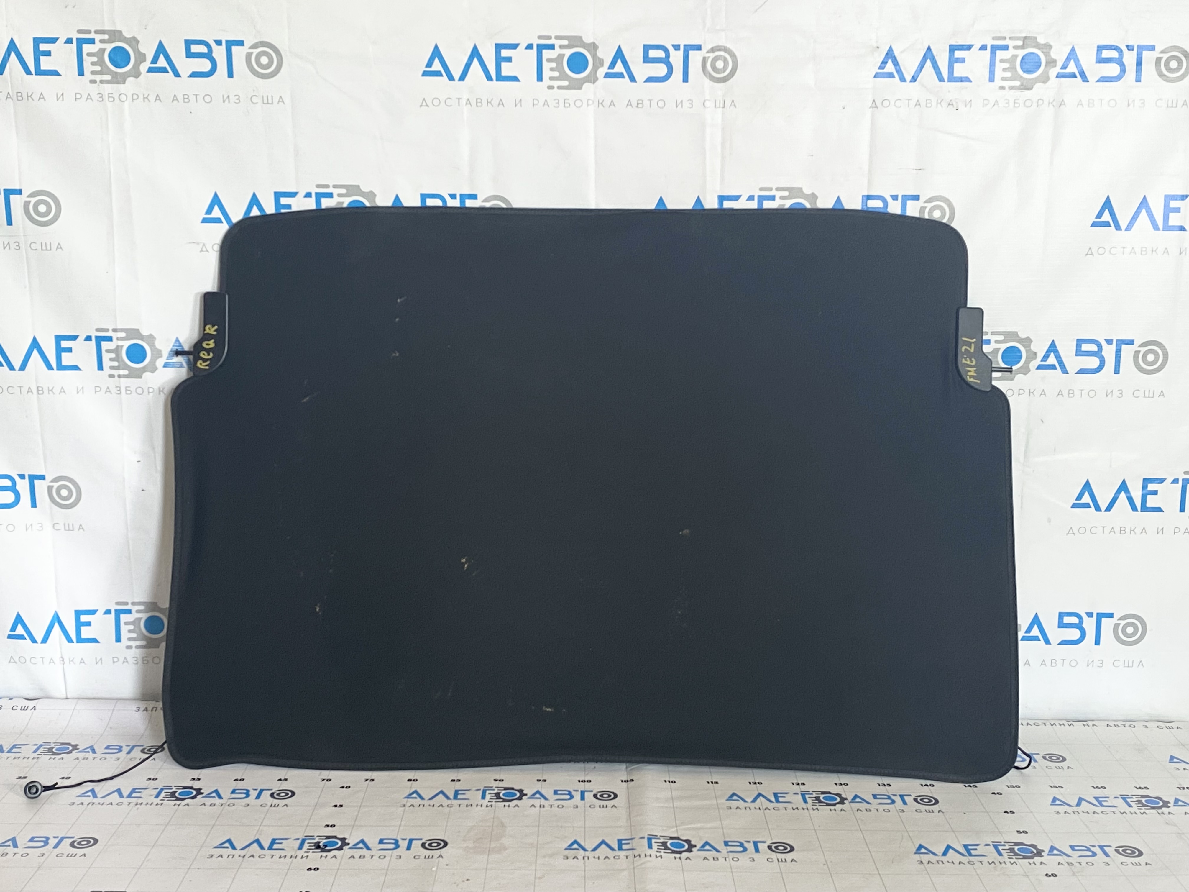 Полка багажника Ford Mustang Mach-E 21-26 черная, под чистку