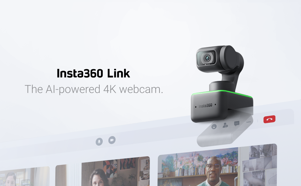 Insta360 Link / AI駆動 4K ウェブカメラ – マイクロモビリティジャパン