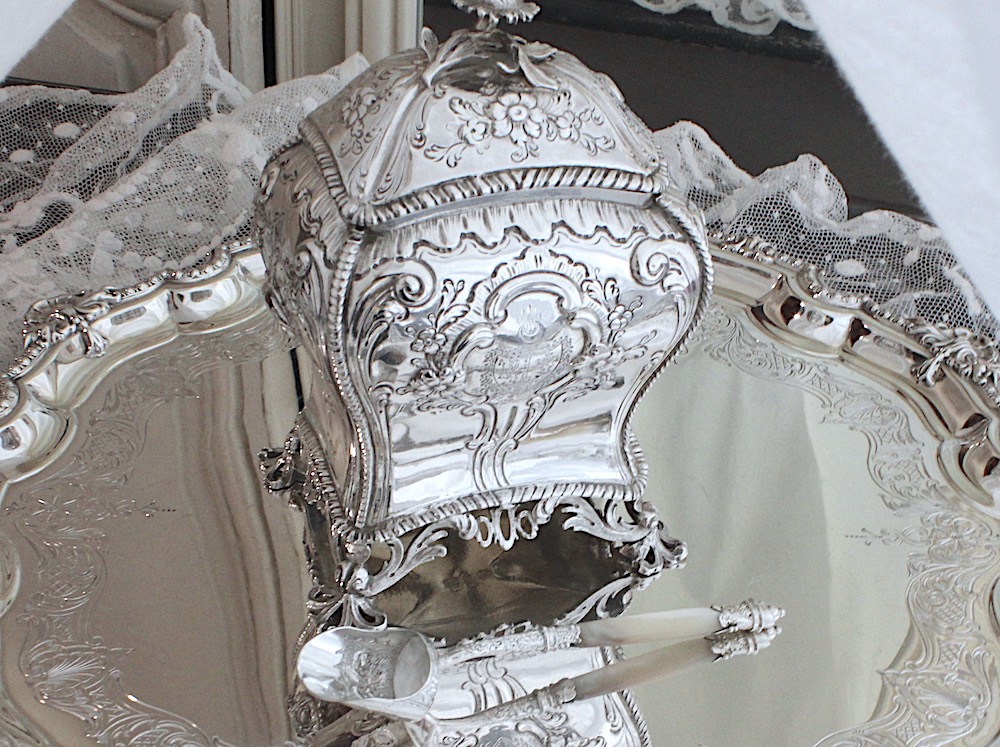 Sold : キャディスプーン白蝶貝 1900年 | アリスアンティークス