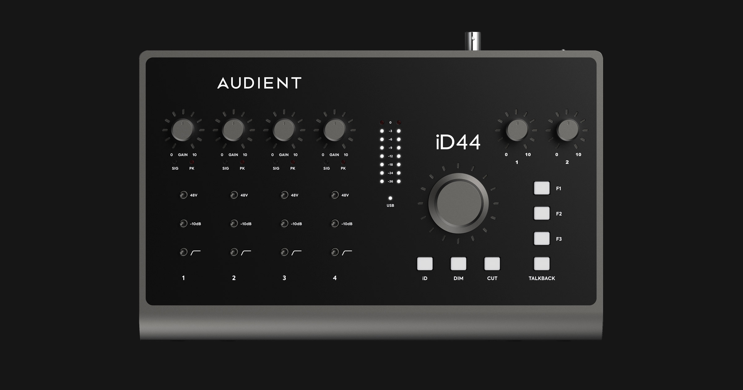 AUDIENT | iD44mkⅡ | USB オーディオ・インターフェイス | 製品情報