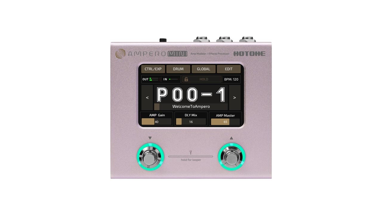 HOTONE | AMPERO Mini | マルチ・エフェクター | 製品情報