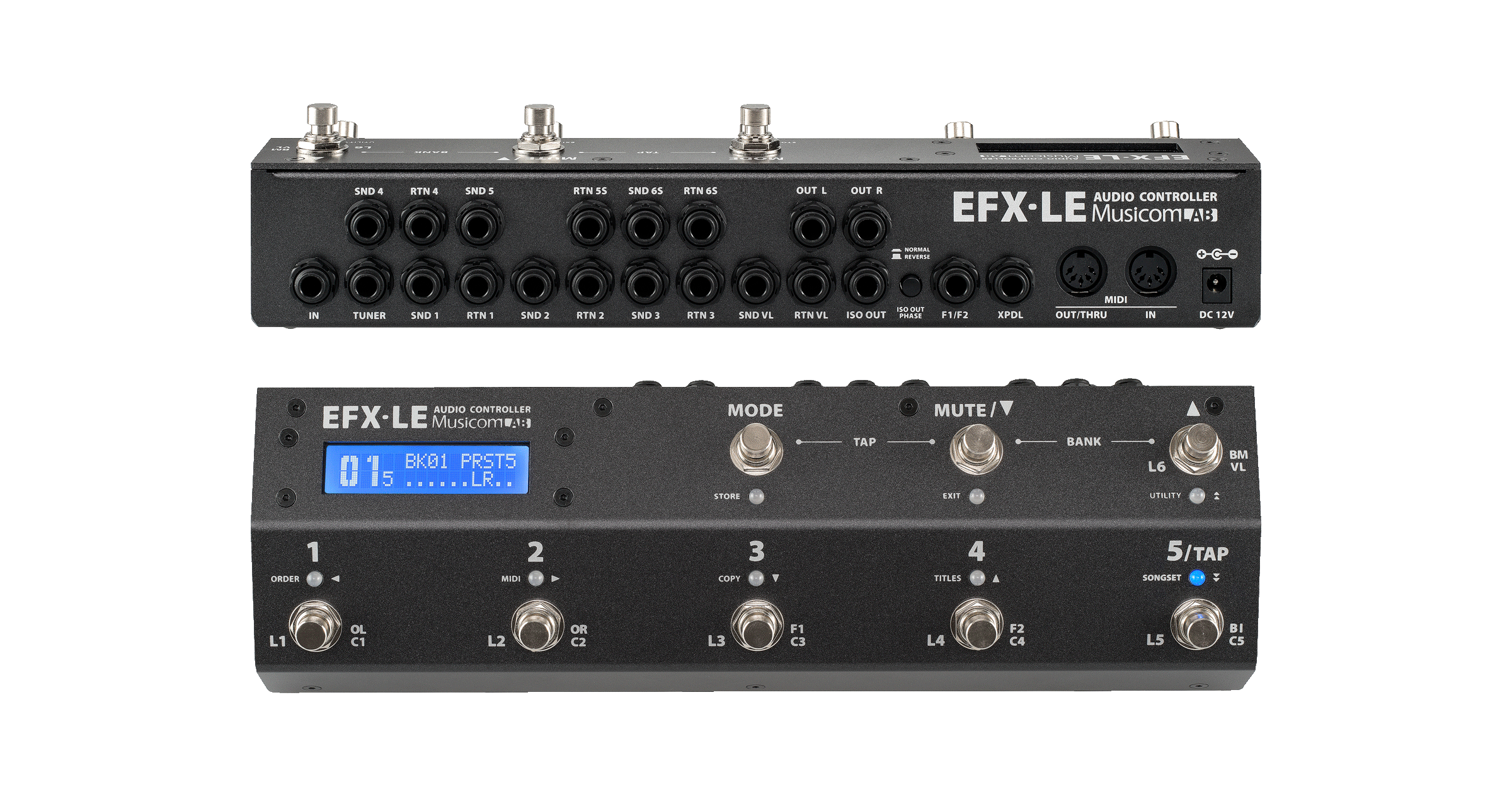 MusicomLAB | EFX-LE | MIDI ループ・スイッチャー | 製品情報