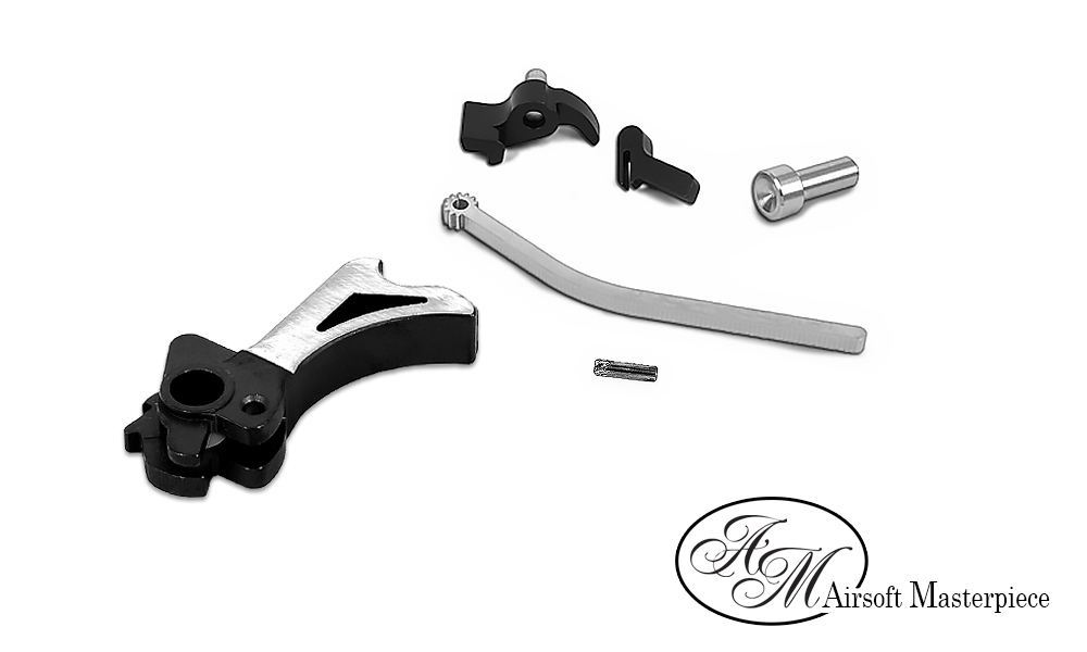 Airsoft Masterpiece CNC Steel Hammer & Sear Set for Marui Hi-CAPA