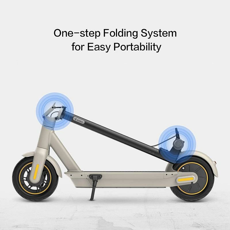 セグウェイ ナインボット キックスクーター マックス グレー Segway