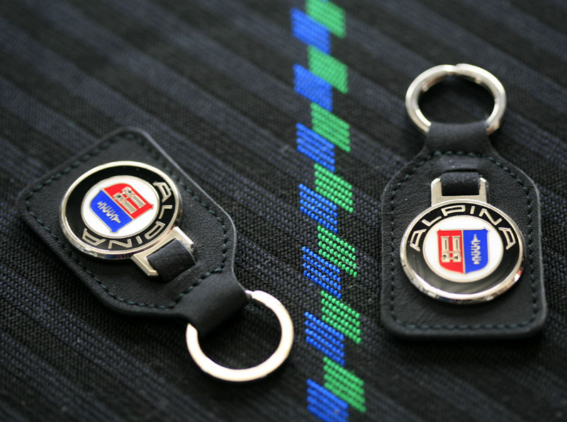 キーホルダー BMW ALPINA アルピナエンブレム