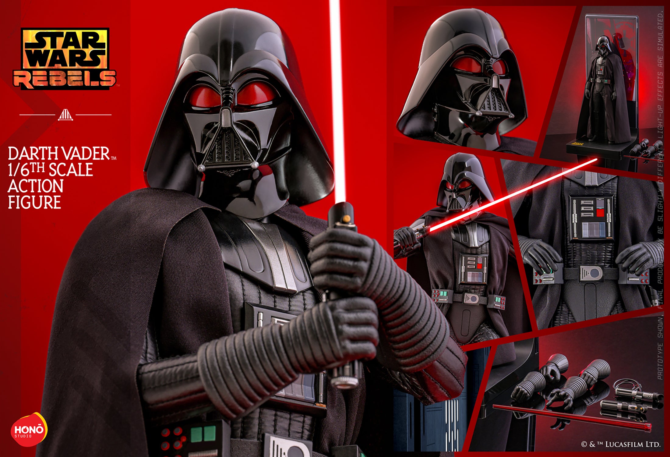 Darth Vader Action Figure by Hono Studio – Alter Ego Comics