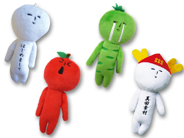 入荷】ゆきおマスコット、【信州リンゴレット】【フルーツイチゴ