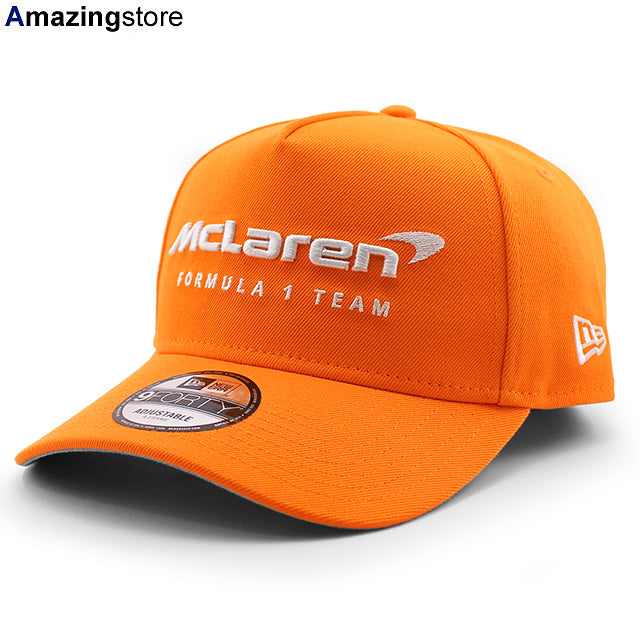 ニューエラ キャップ 9FORTY スナップバック マクラーレン レーシング