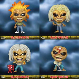 アイアン・メイデンのマスコット「エディ」のデフォルメ・フィギュアが