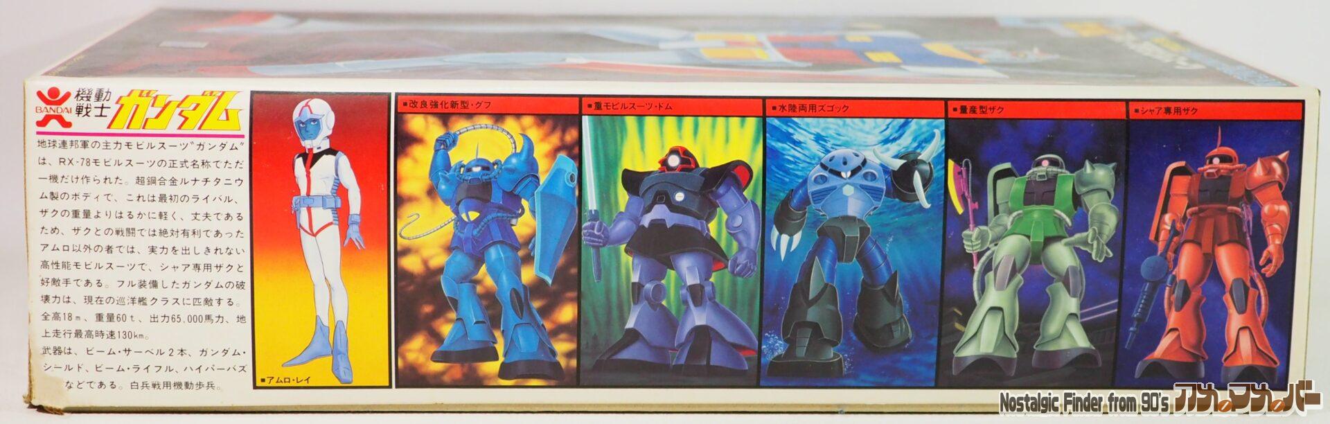 機動戦士ガンダム バンダイ 旧キット 1/60 ガンダム（旧バンザイマーク