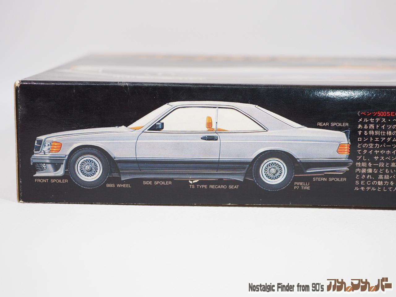 タミヤ 1/24 メルセデス・ベンツ 500SECロリンザー スポーツカー