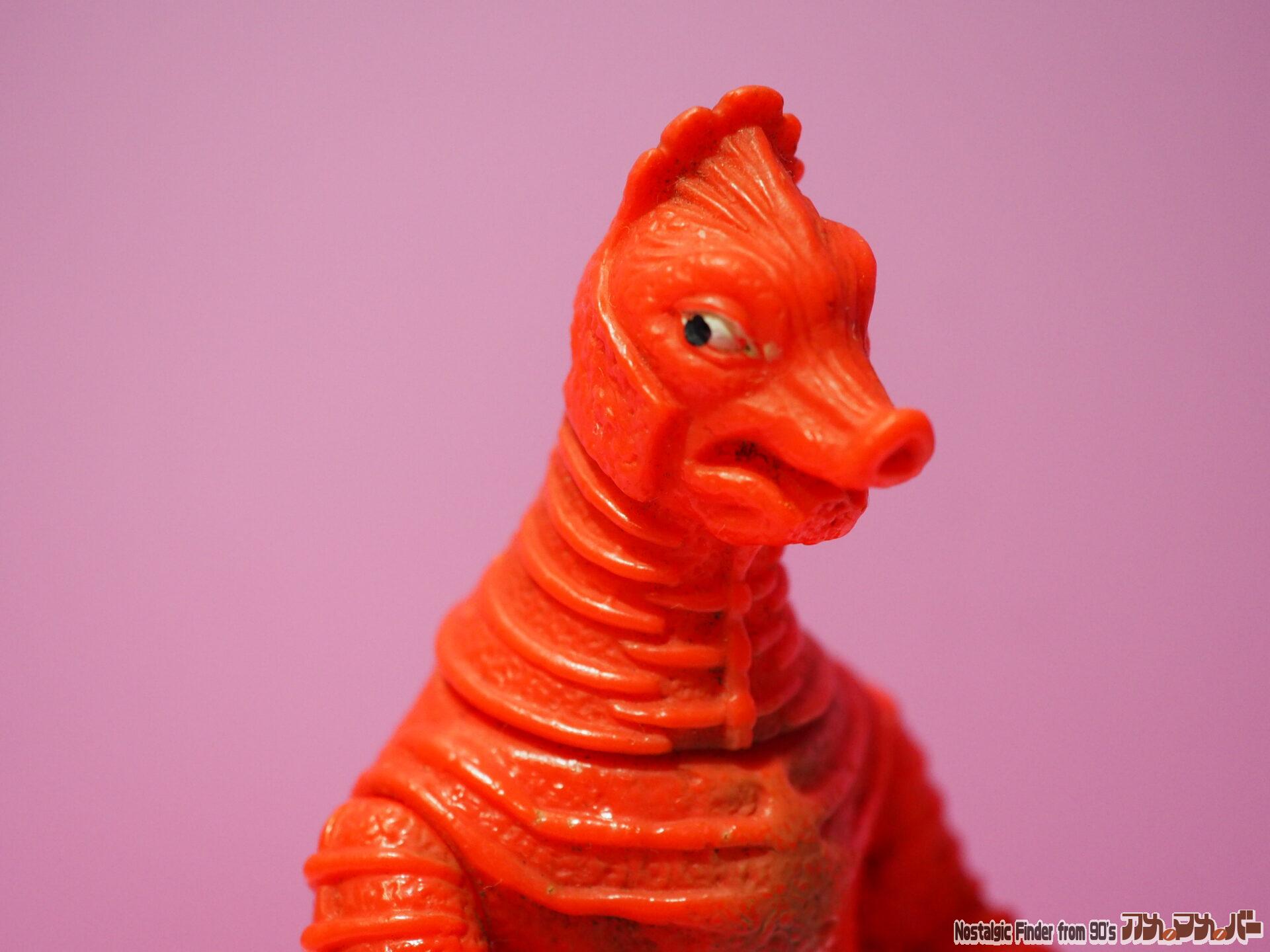 ウルトラ怪獣シリーズ バンダイ 1983年製 赤色火焔怪獣 バニラ