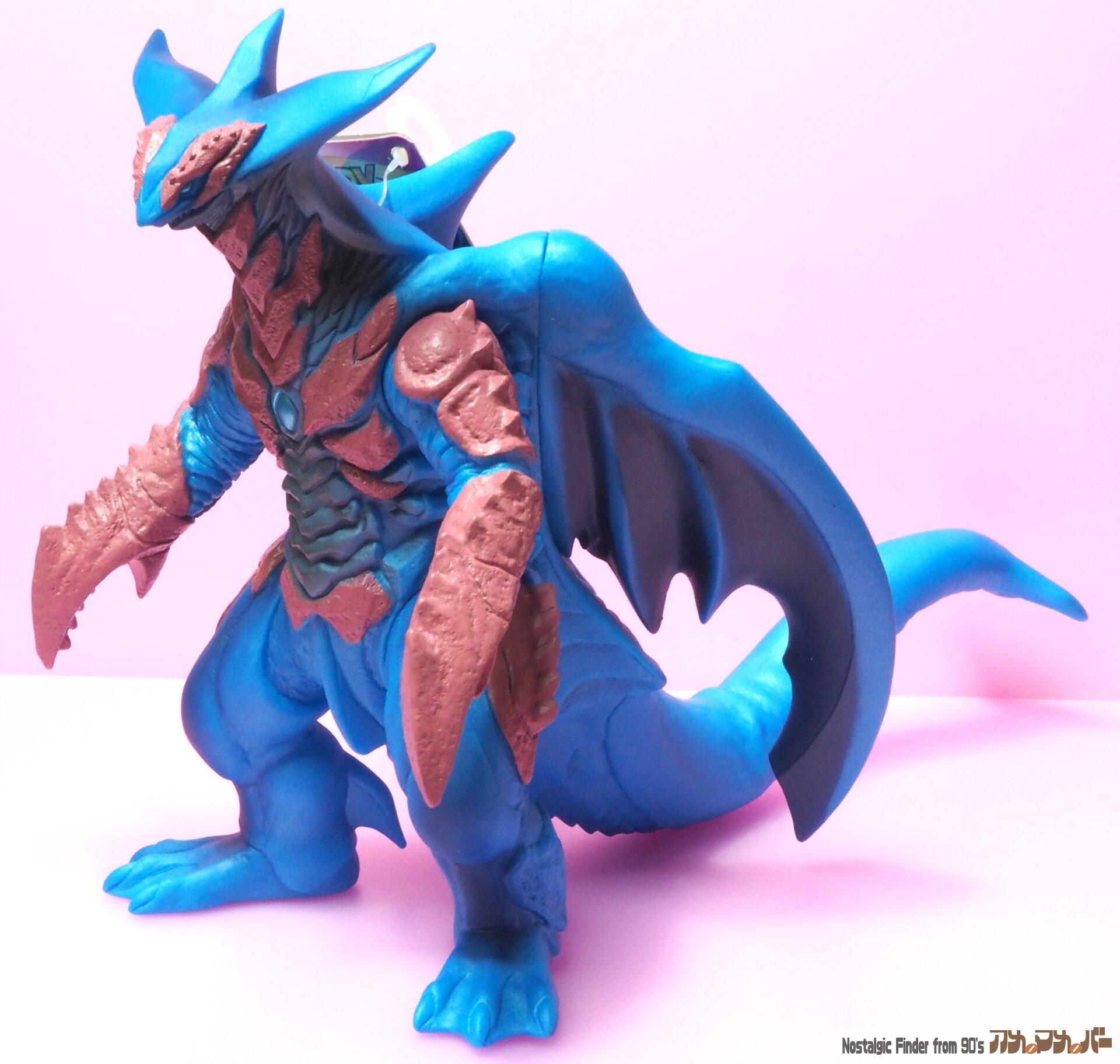 ウルトラ怪獣シリーズDX バンダイ 2017年製 時空破壊神 ゼガン 青色