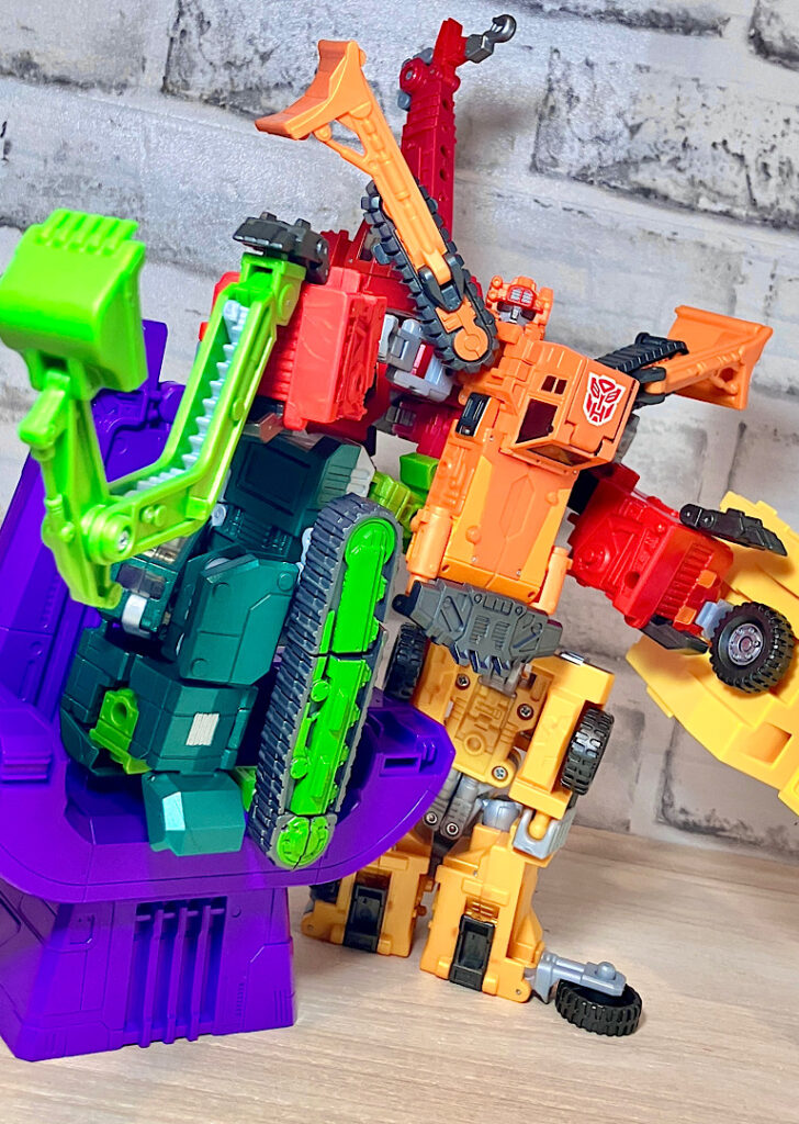 トランスフォーマーカーロボット C-022ビルドキング レビュー | Aoi