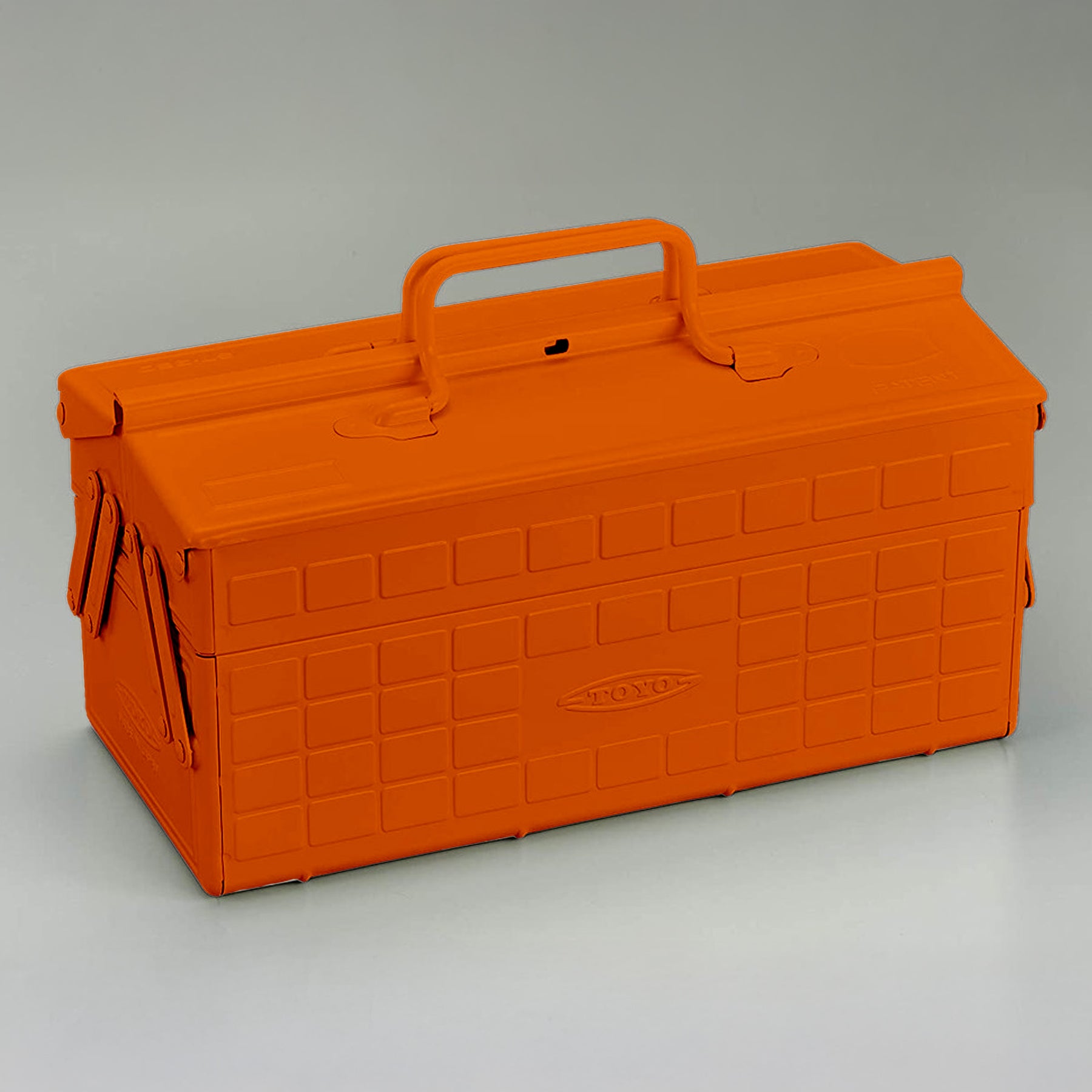 Toyo Steel Toolbox with Cantilever Lid and Upper Storage Trays