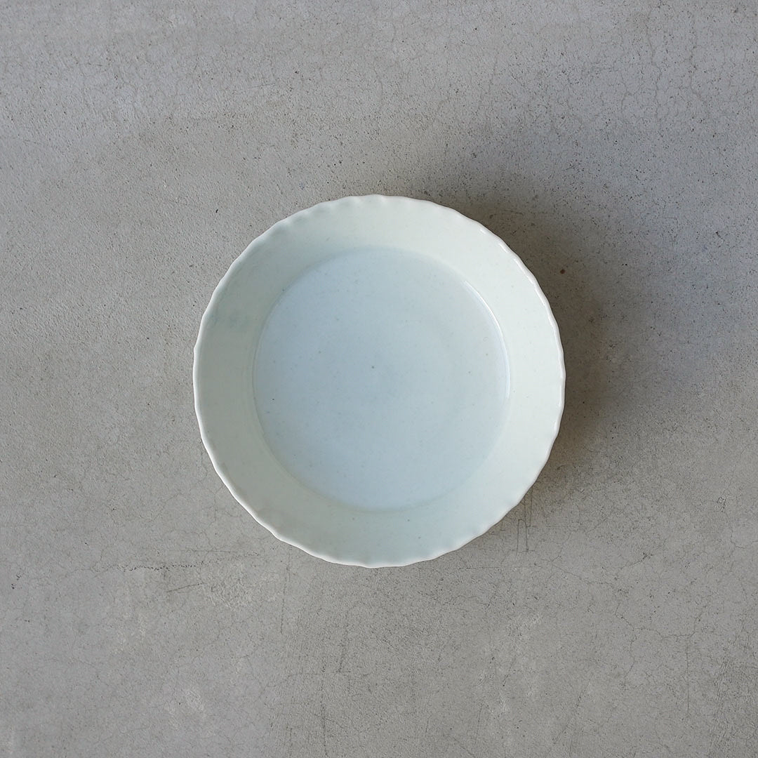 白瓷 輪花5寸取鉢 – アメノイエ