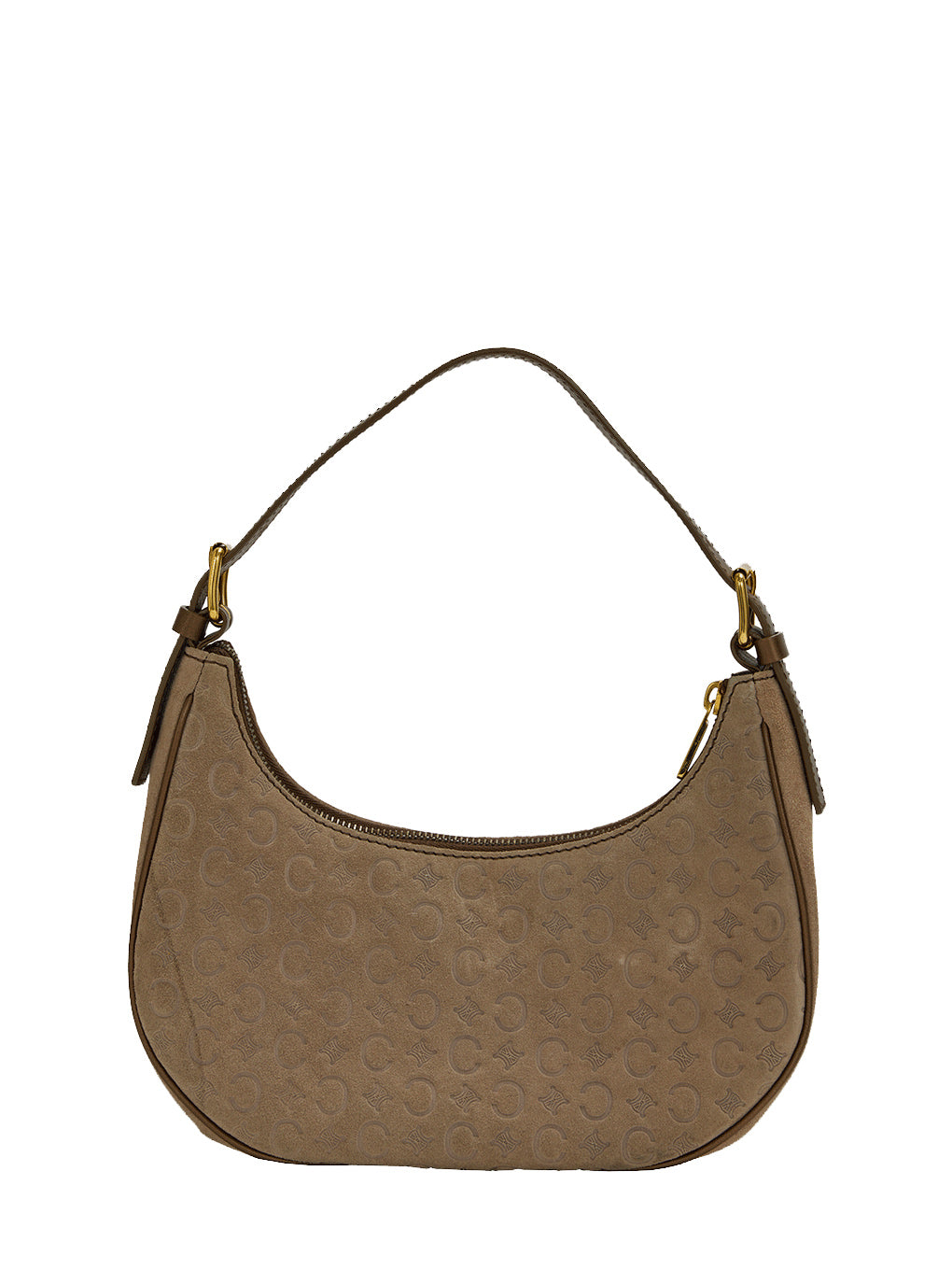 CELINE Cマカダム柄ハンドバッグ