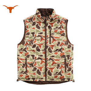 Longhorn Camo - Reversible Vest - Amigo Provisions Company