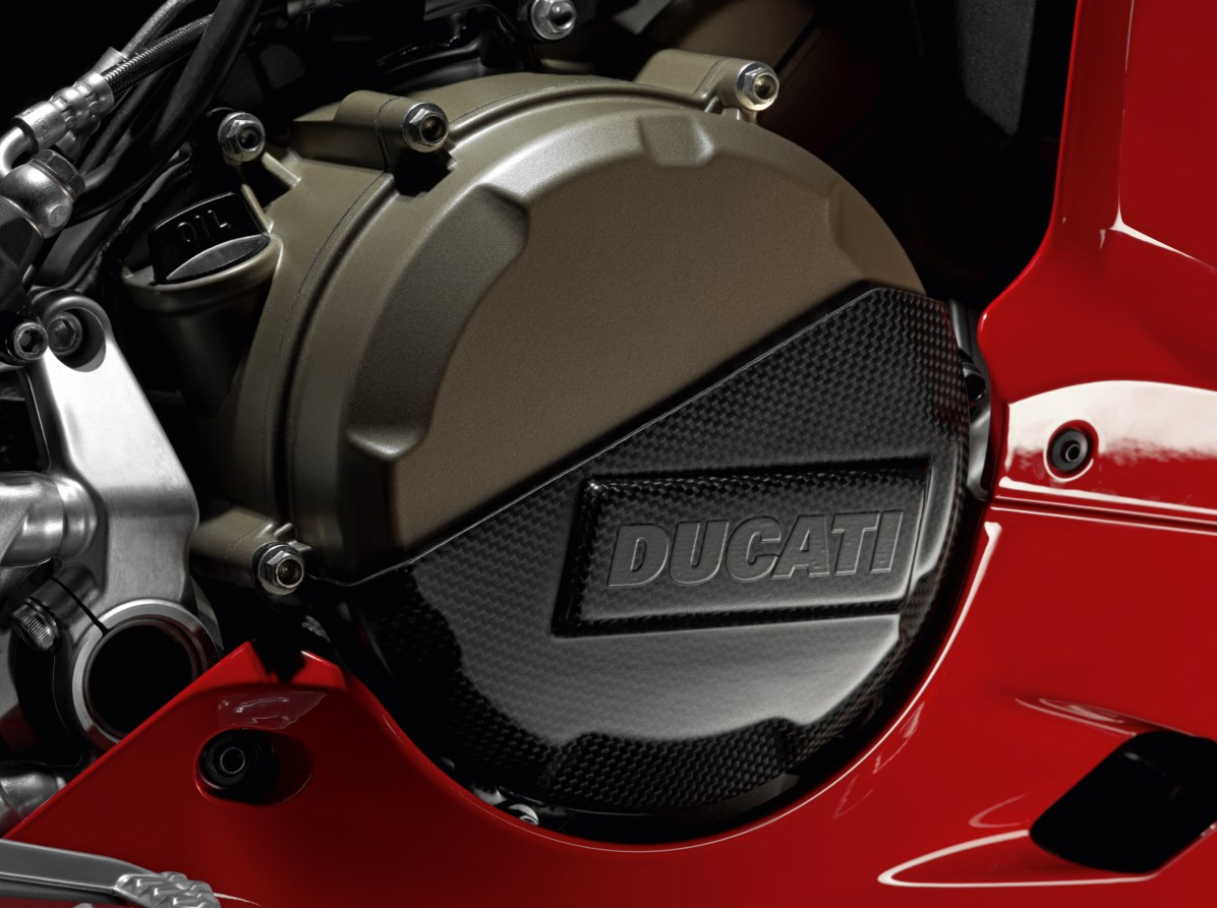 Ducati Panigale 899 R 1199 1299 V2 Carbon Clutch Case Cover