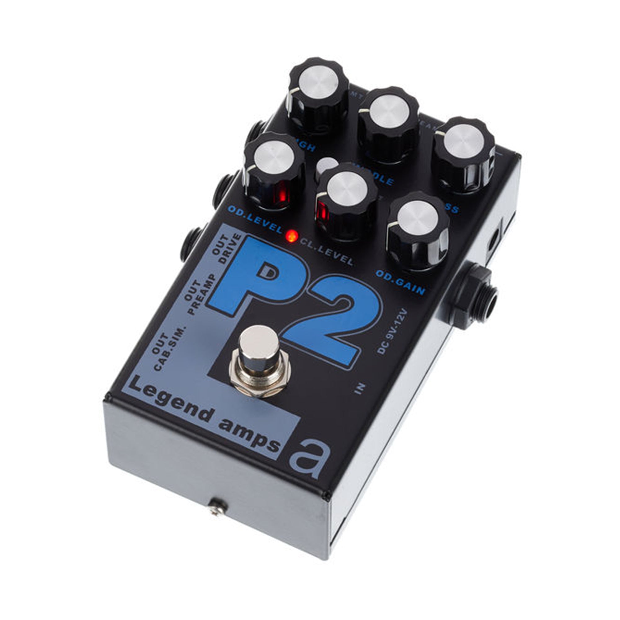 AMT P2 — 2 channels guitar preamp/distortion pedal (Peavey) (w/o