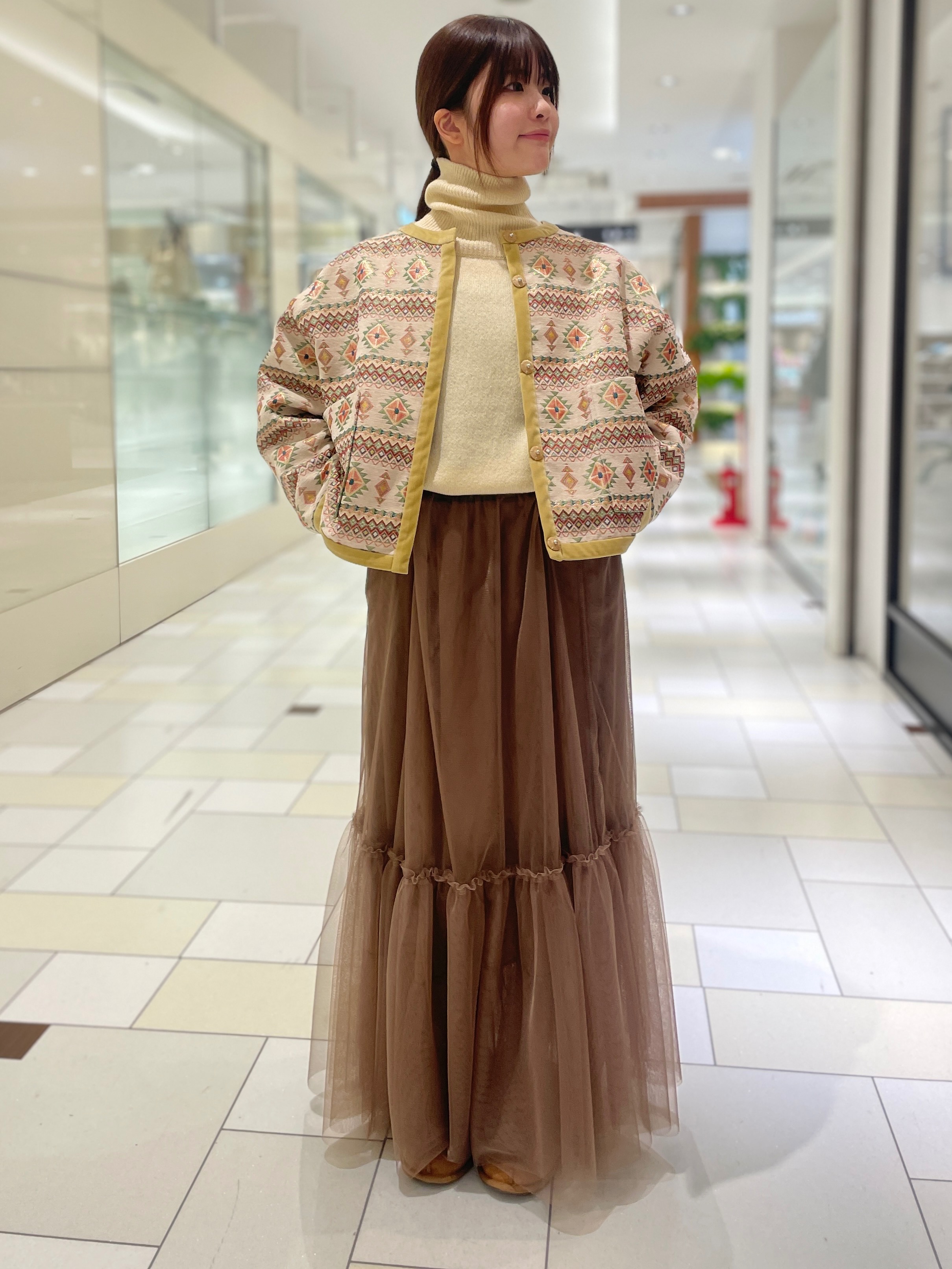 THOMAS MAGPIE | ゴブランショートジャケット&スカート │grasol Le