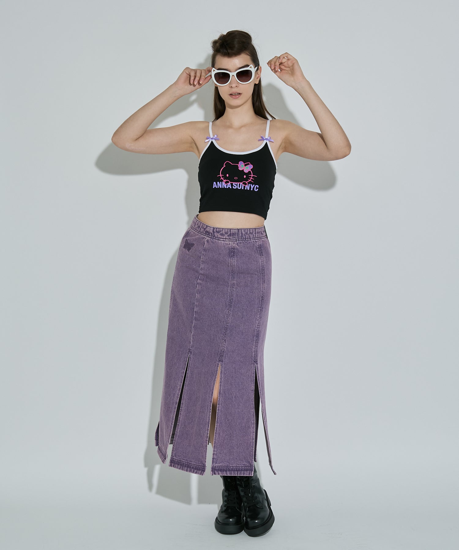 HELLO KITTY リンガーキャミソール – ANNA SUI NYC