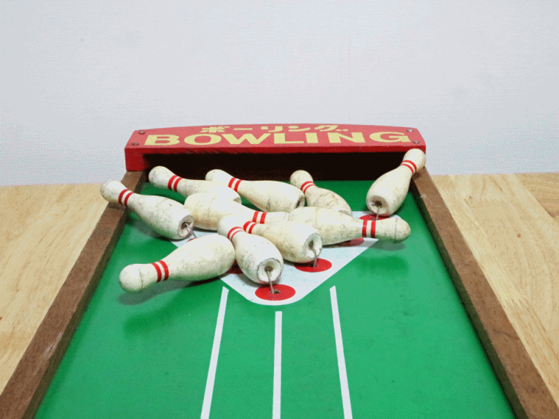 ワンタッチ式ボーリング】発売年不明／発売元不明