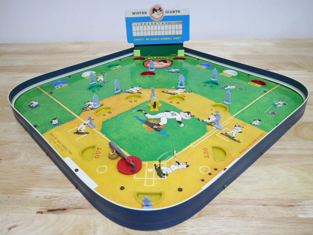 ミスタージャイアンツ野球盤C型】昭和44年(1969)／エポック社