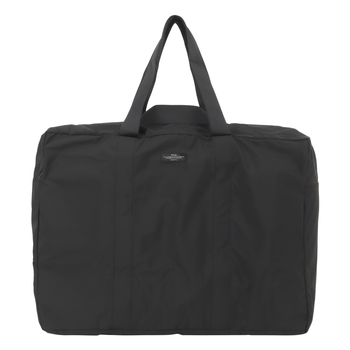 SOLEIL ソレイユ ボストンバッグ パッカブル 撥水 軽量 キャリーオン
