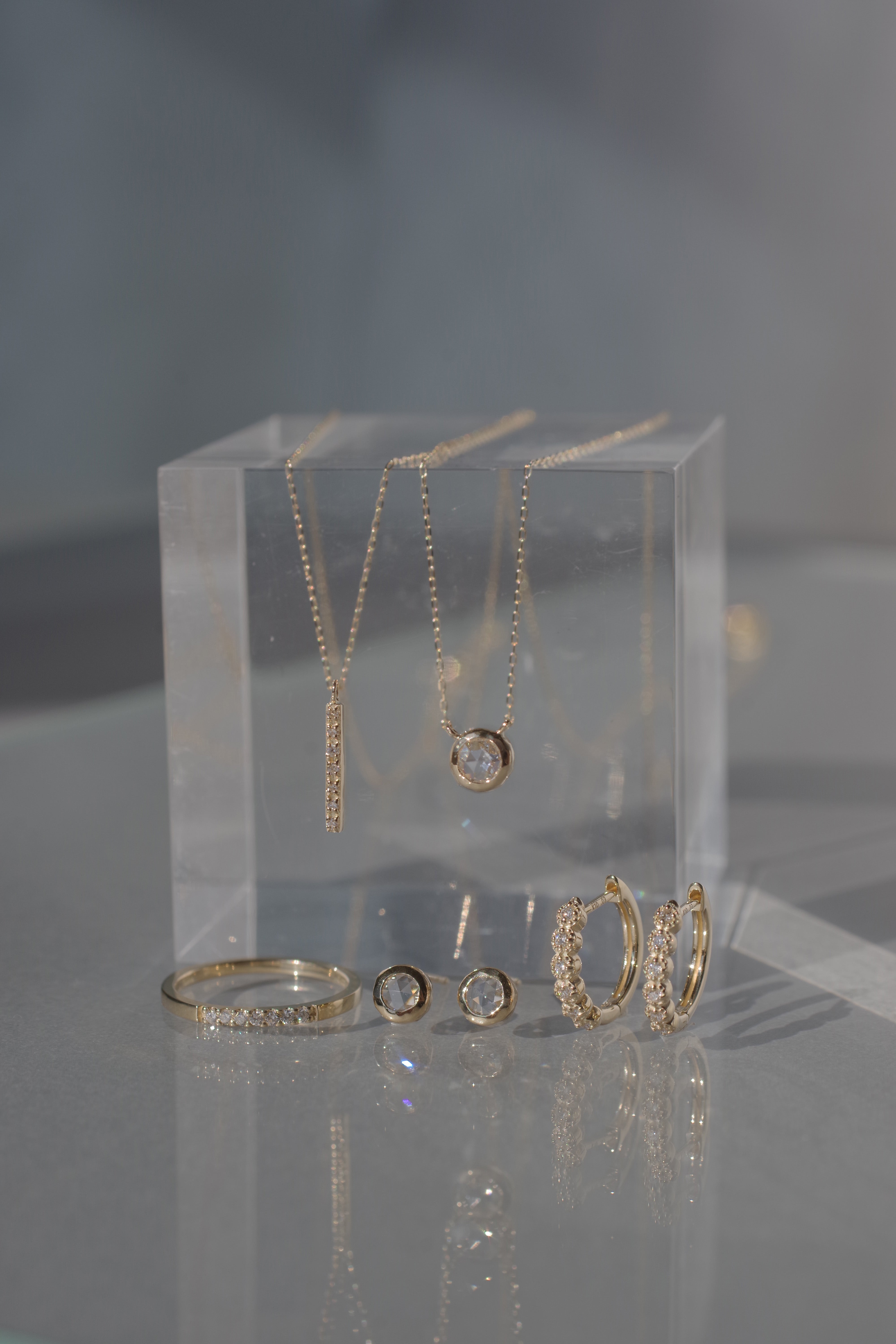 K10 ダイヤモンド ピンキー リング – ANAPNOE