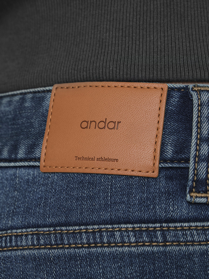 Airdenim 微起毛 ブーツカットジーンズ | andar JAPAN