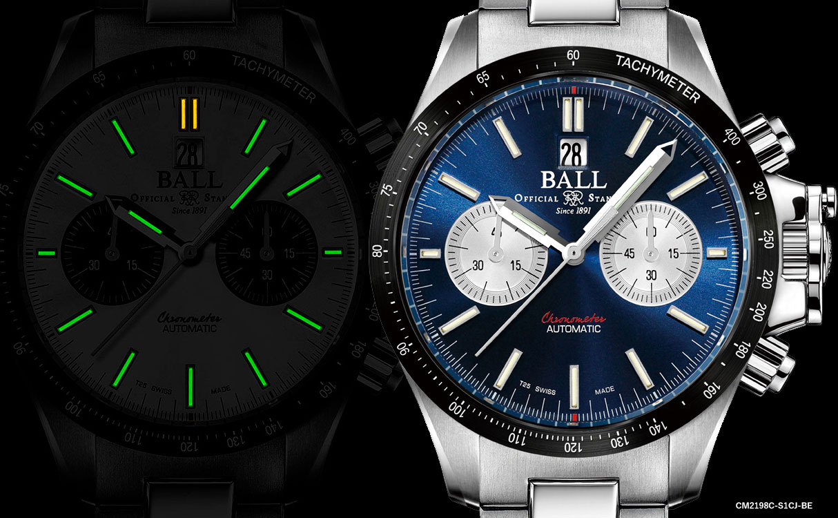 レーサー クロノグラフ セラミック RACER CHRONOGRAPH CERAMIC｜BALL