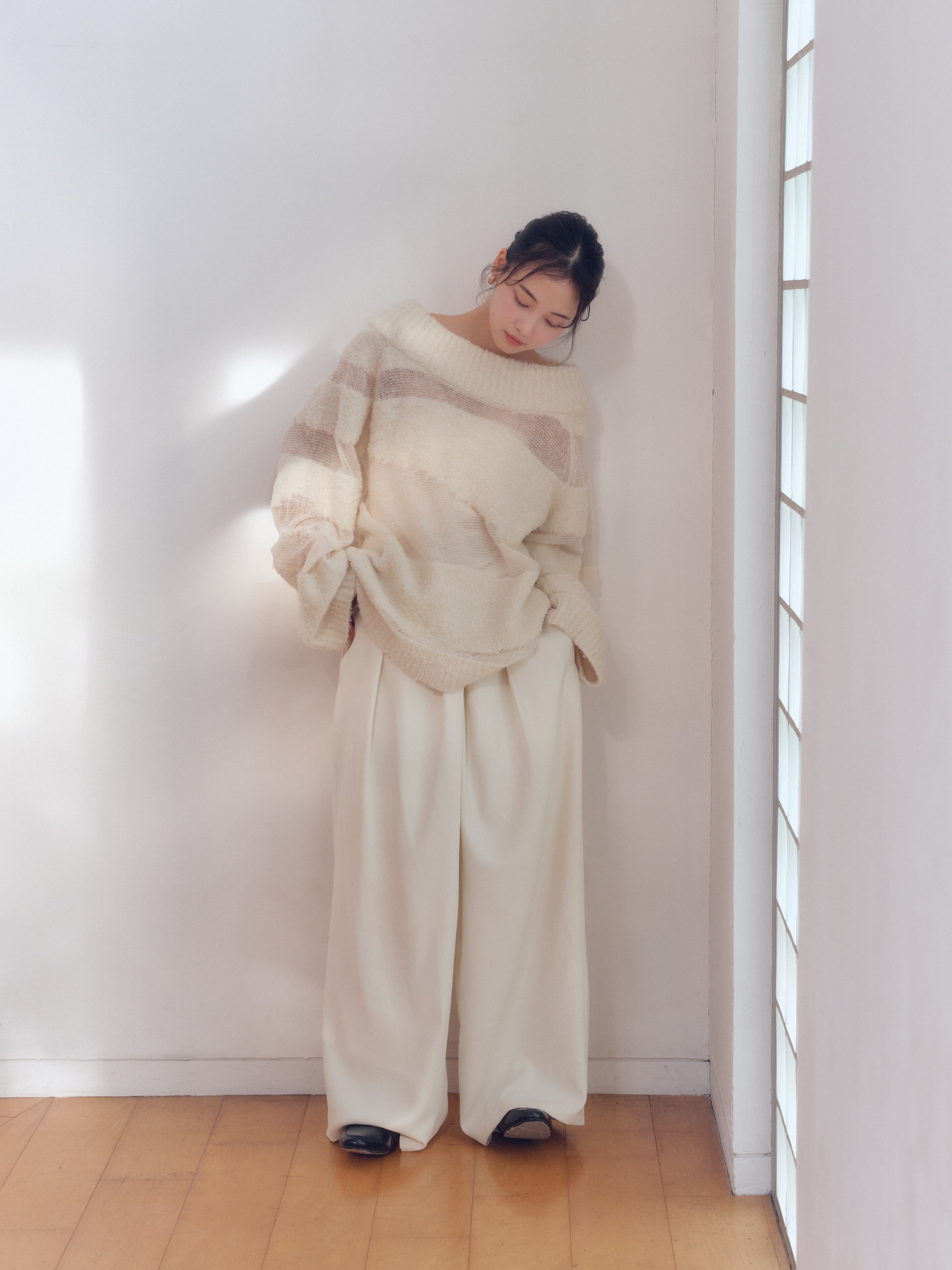 sheer pattern knit – andequal