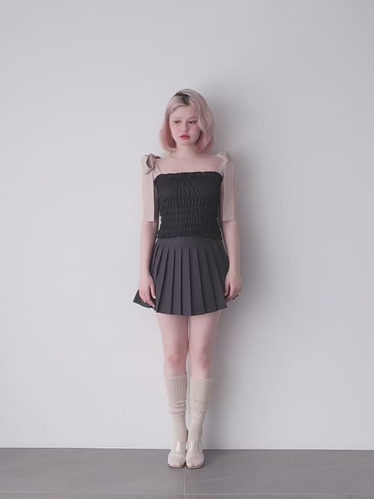 ANDMARY】May shirring tops