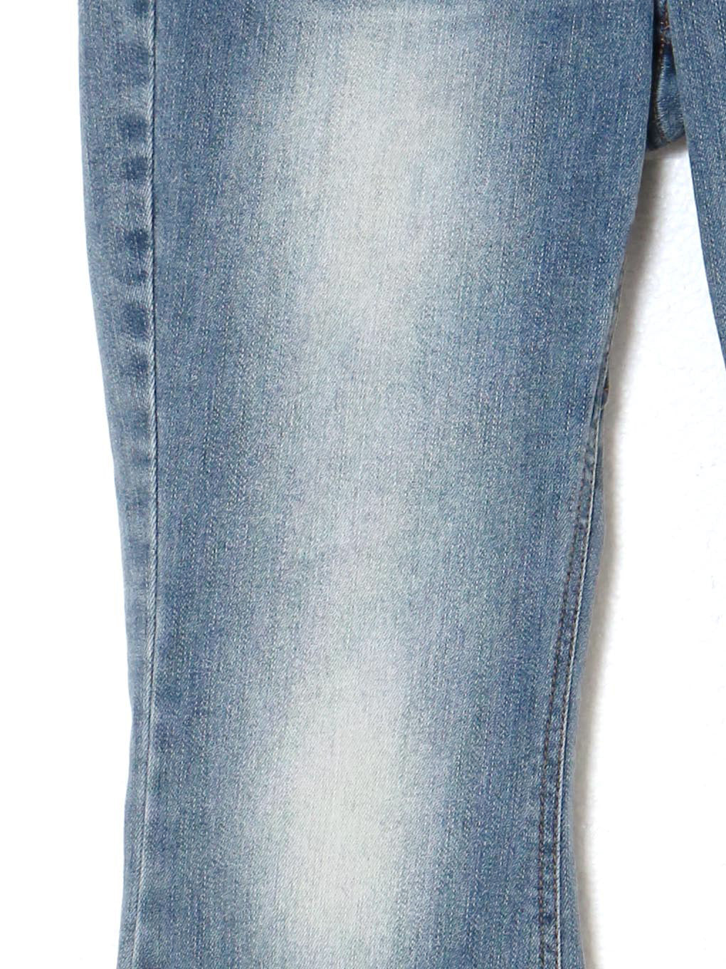 ANDMARY】Heart hip flare denim