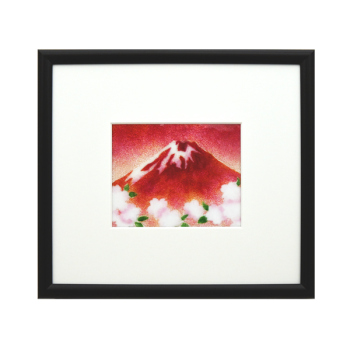 額・赤富士と桜「安藤七宝店オンラインショップ」