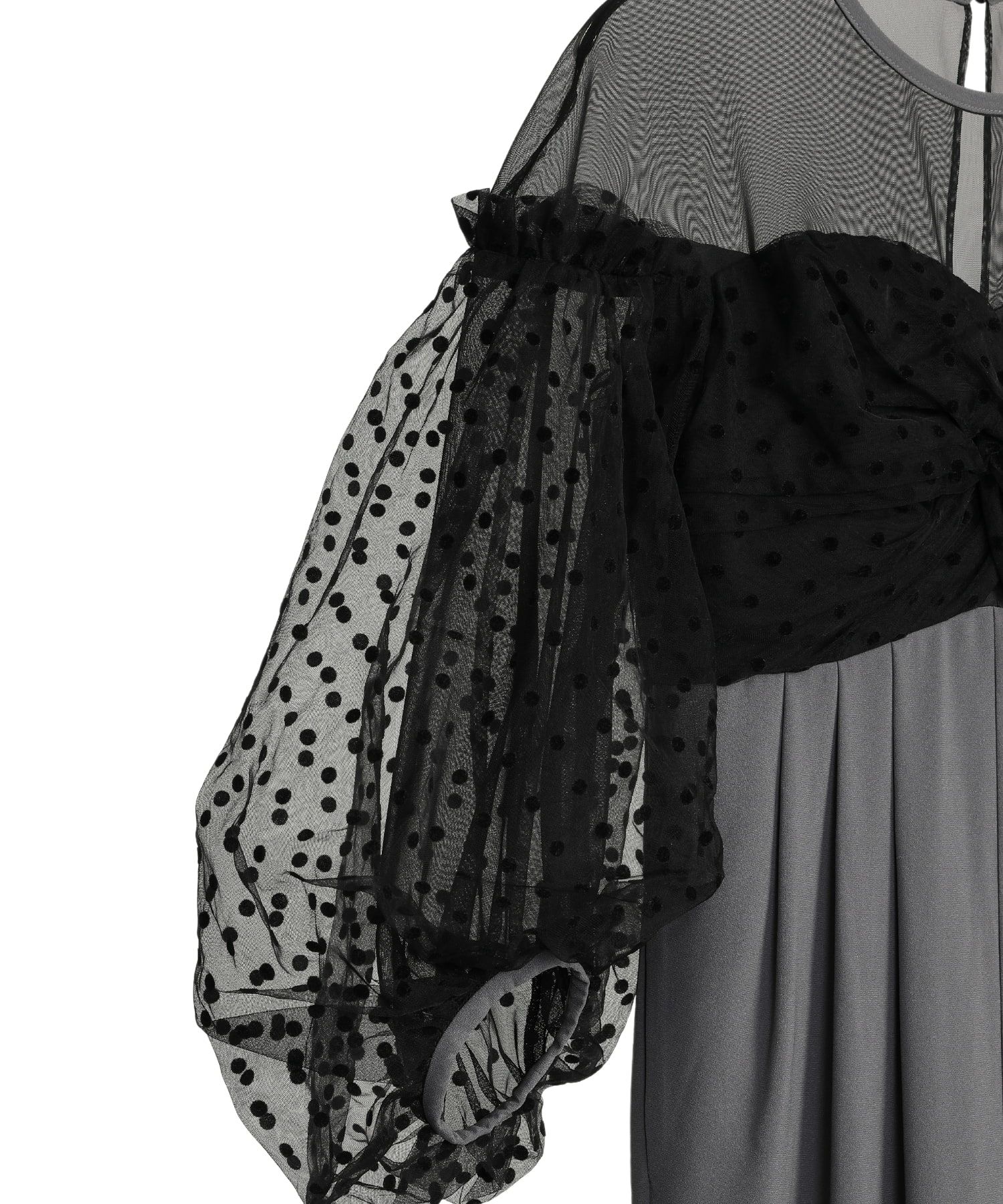 flocky dot pants dress | ANDRESD