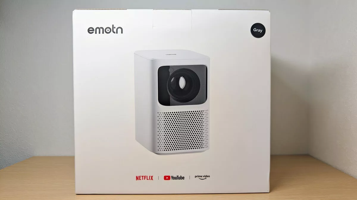 Emotn N1レビュー。自動フォーカス・台形補正でラクラク投影できる